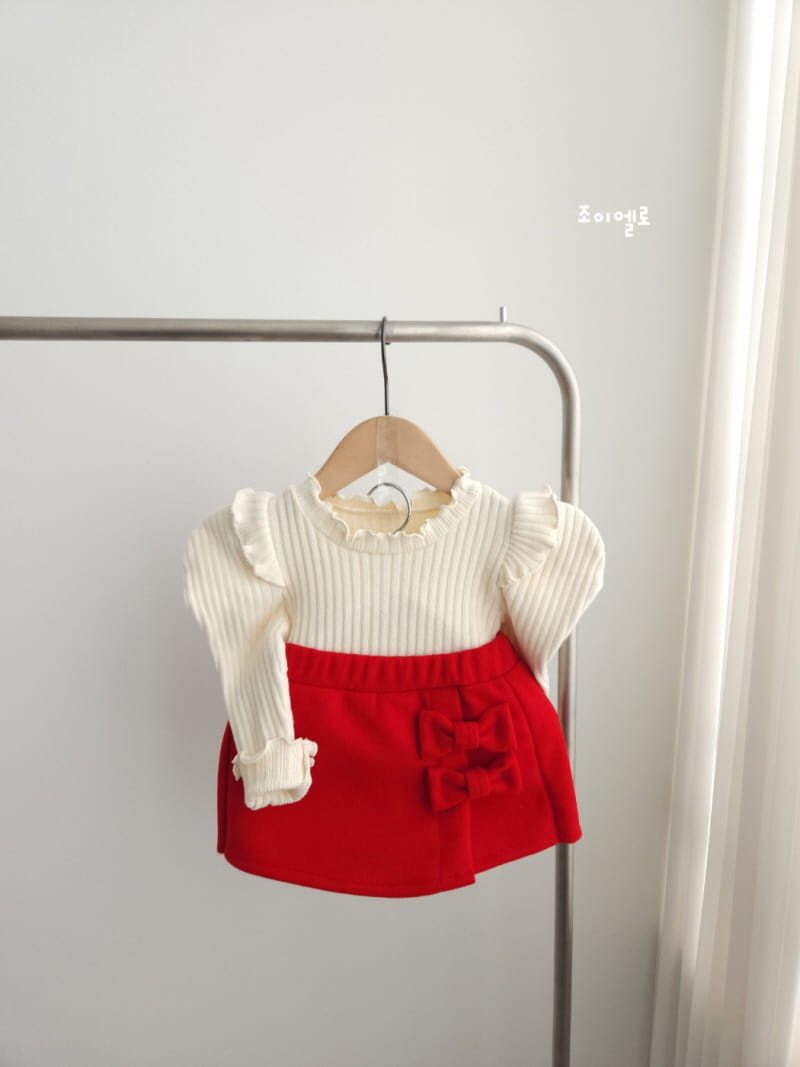 Joy ello - Korean Children Fashion - #kidsshorts - Winter Angle Tee - 4