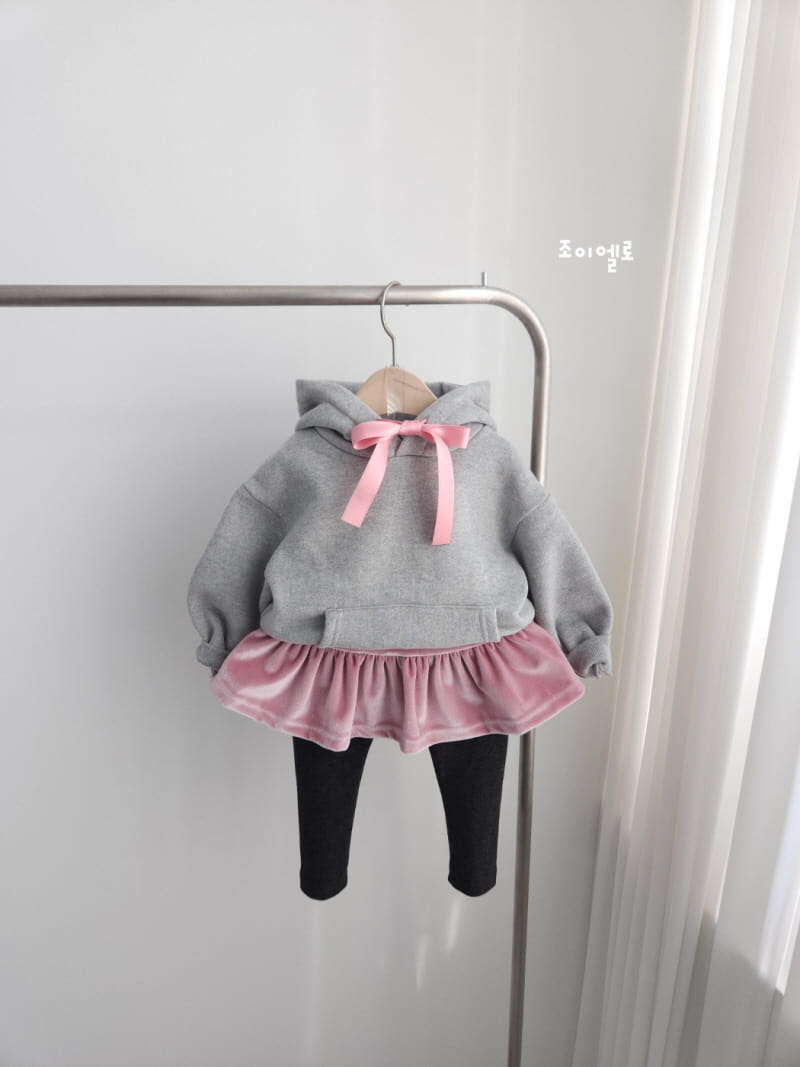 Joy ello - Korean Children Fashion - #littlefashionista - Velvet Fleece Skirt Leggings - 4