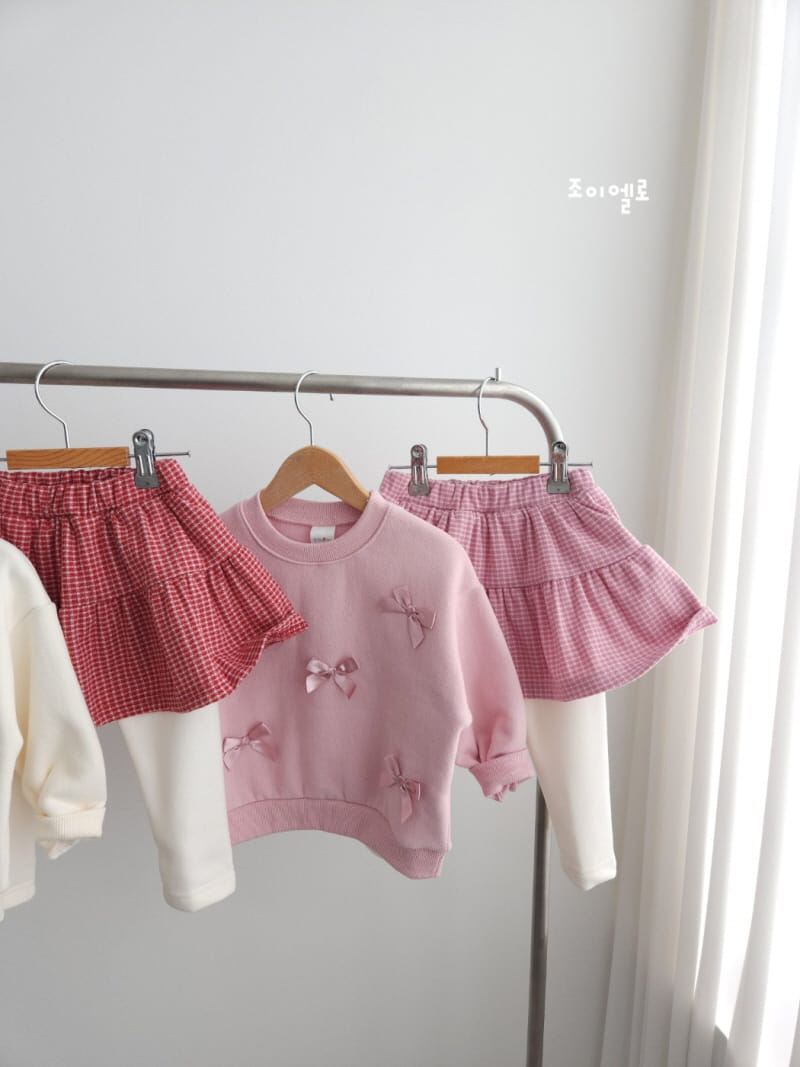 Joy ello - Korean Children Fashion - #minifashionista - Check Skirt Leggings - 7