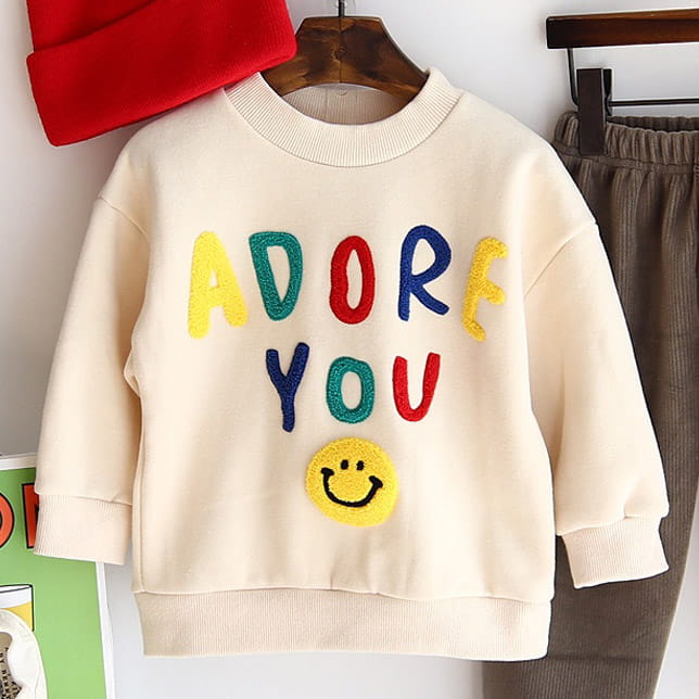Kingboy - Korean Children Fashion - #toddlerclothing - Smile Handle Su Tee - 8