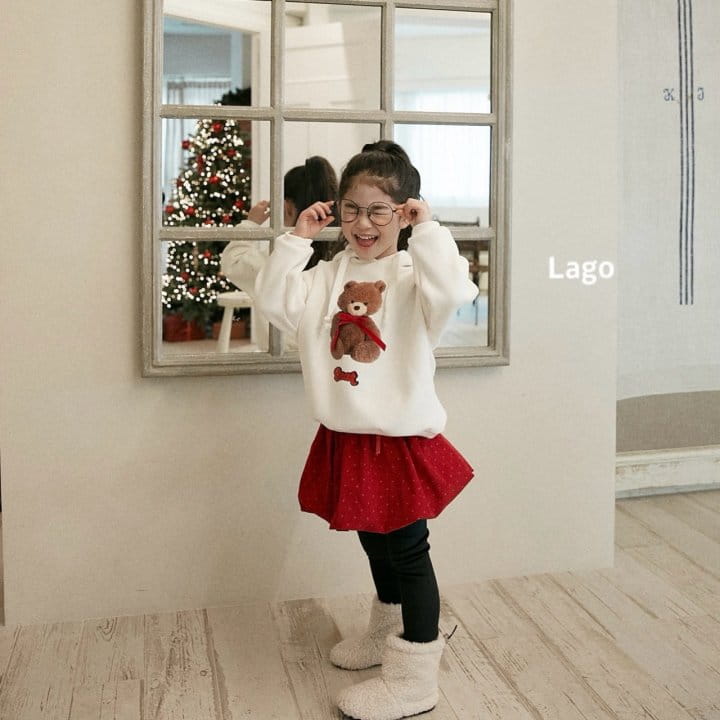 Lago - Korean Children Fashion - #Kfashion4kids - Dot Ballon Skirt Leggings - 3