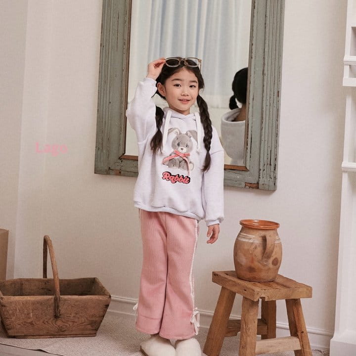 Lago - Korean Children Fashion - #childofig - Line Fleece Boots Cut Pants - 7