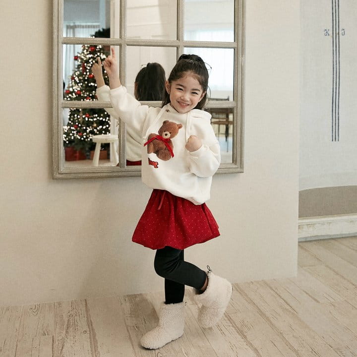Lago - Korean Children Fashion - #childofig - Ribbon Cute Hoody - 3