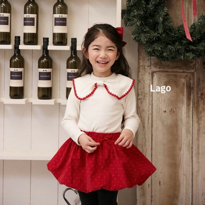 Lago - Korean Children Fashion - #childofig - Mello Ribbon Tee - 3