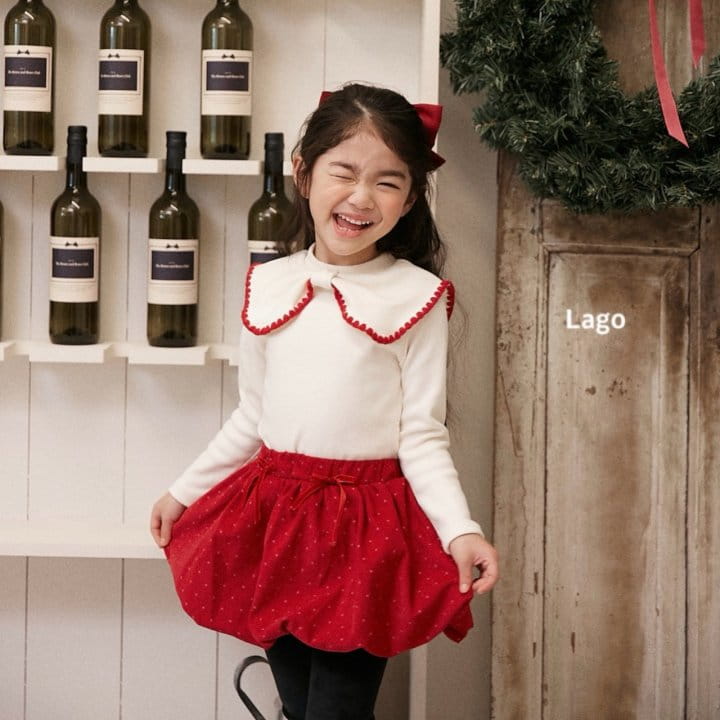Lago - Korean Children Fashion - #childofig - Mello Ribbon Tee - 4