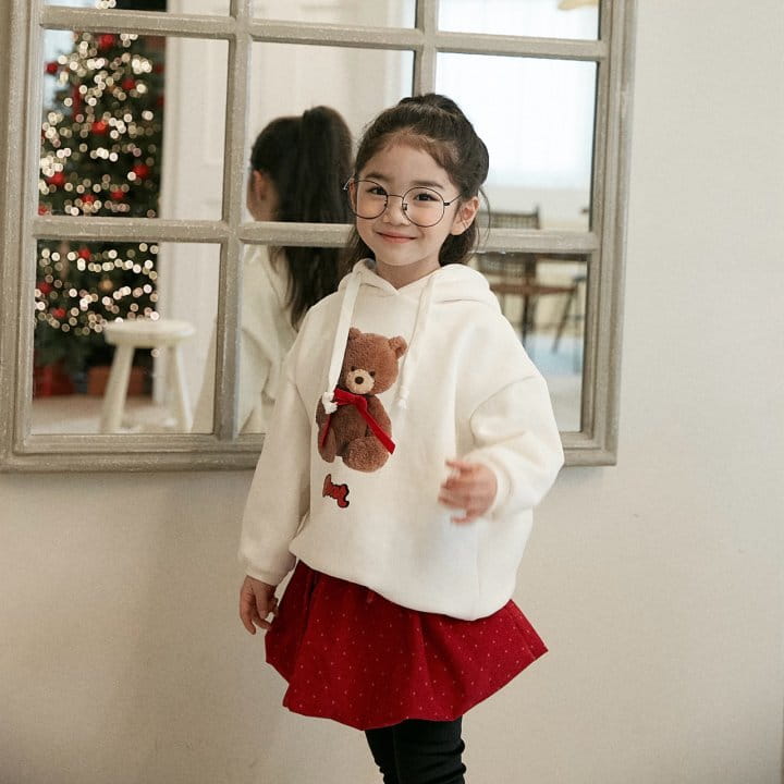 Lago - Korean Children Fashion - #designkidswear - Ribbon Cute Hoody - 6