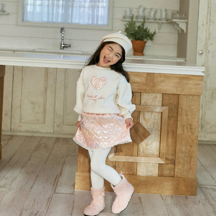 Lago - Korean Children Fashion - #designkidswear - Shy Padding Skirt - 2