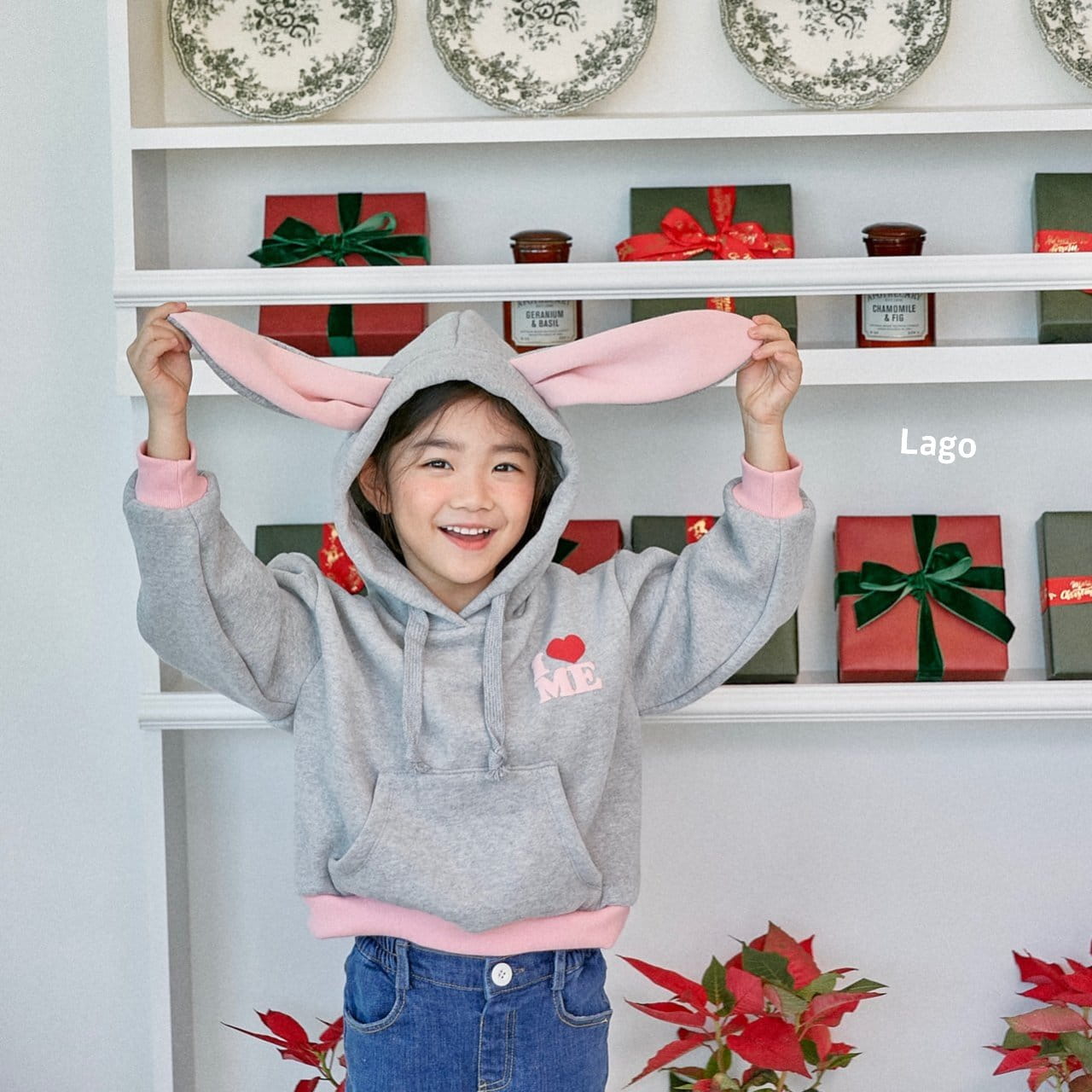 Lago - Korean Children Fashion - #designkidswear - Rabbit Hoody - 2