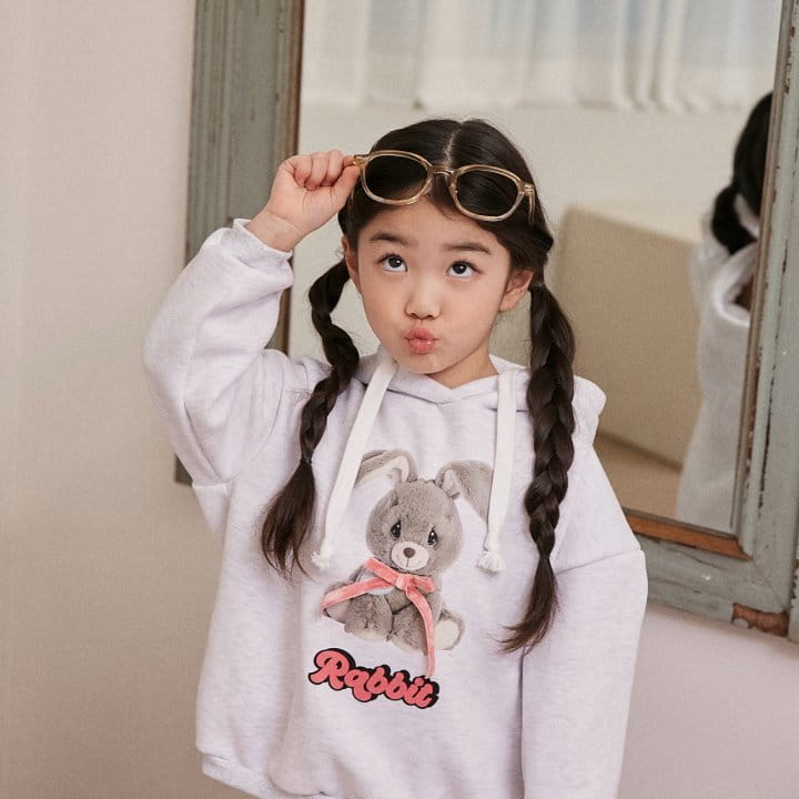 Lago - Korean Children Fashion - #fashionkids - Ribbon Cute Hoody - 8