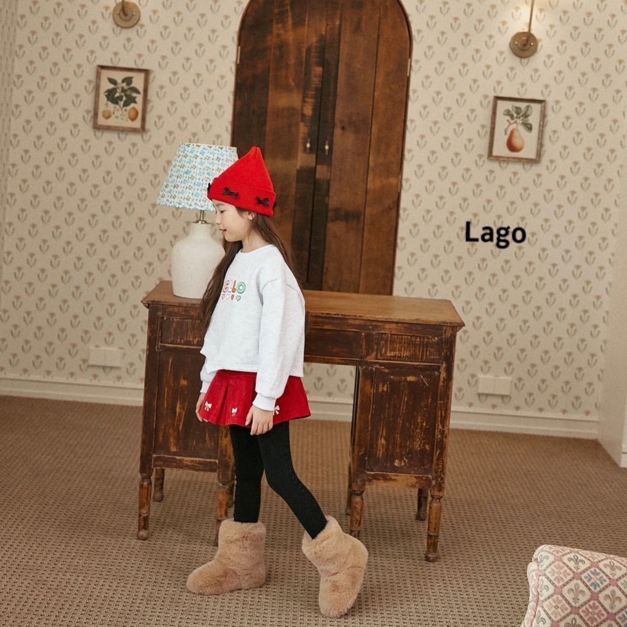 Lago - Korean Children Fashion - #fashionkids - Hello Unbalance Sweatshirt - 4
