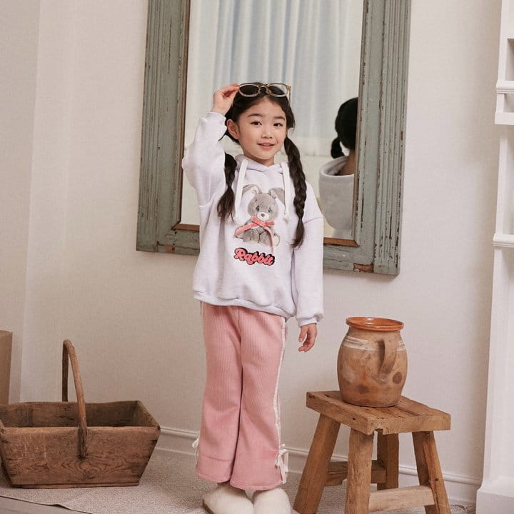 Lago - Korean Children Fashion - #kidsstore - Ribbon Cute Hoody - 10