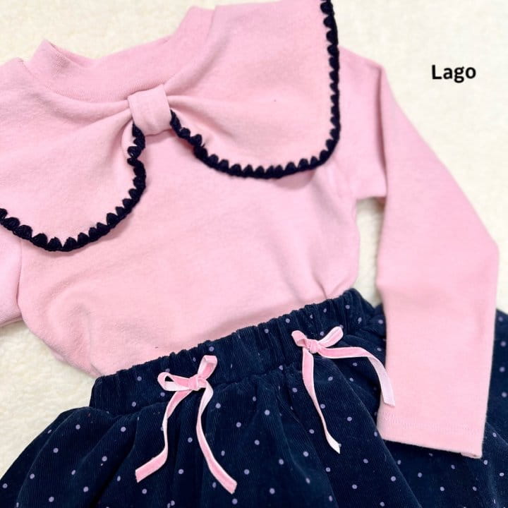Lago - Korean Children Fashion - #kidsstore - Mello Ribbon Tee - 9