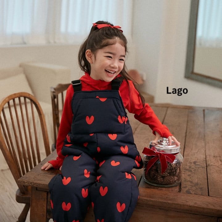 Lago - Korean Children Fashion - #kidzfashiontrend - Snow Dungarees Body Suit - 5
