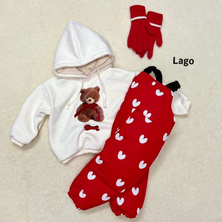 Lago - Korean Children Fashion - #littlefashionista - Snow Dungarees Body Suit - 7