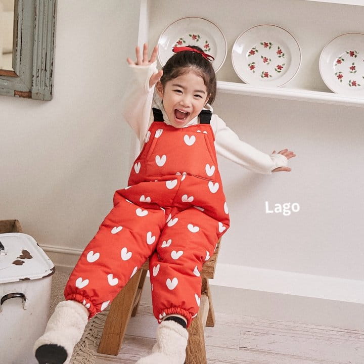 Lago - Korean Children Fashion - #magicofchildhood - Snow Dungarees Body Suit - 8