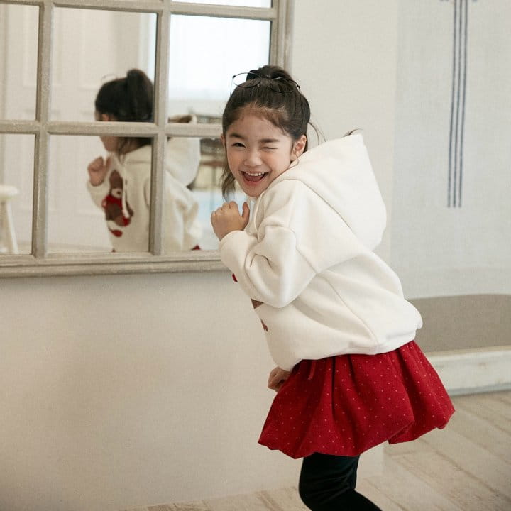 Lago - Korean Children Fashion - #minifashionista - Ribbon Cute Hoody
