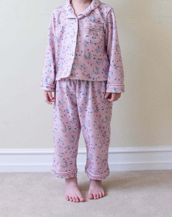 Le Bev - Korean Children Fashion - #childofig -  Flower Pajama Set - 8