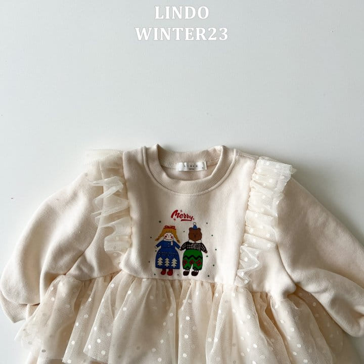 Lindo - Korean Children Fashion - #childrensboutique - Noel Frill One-Piece - 8