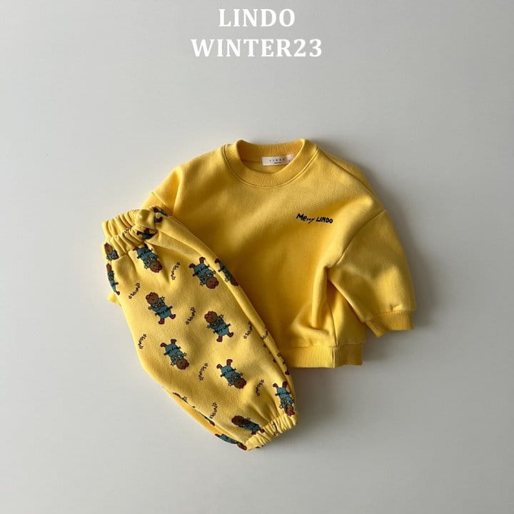 Lindo - Korean Children Fashion - #designkidswear - Merry Top Bottom Set - 2