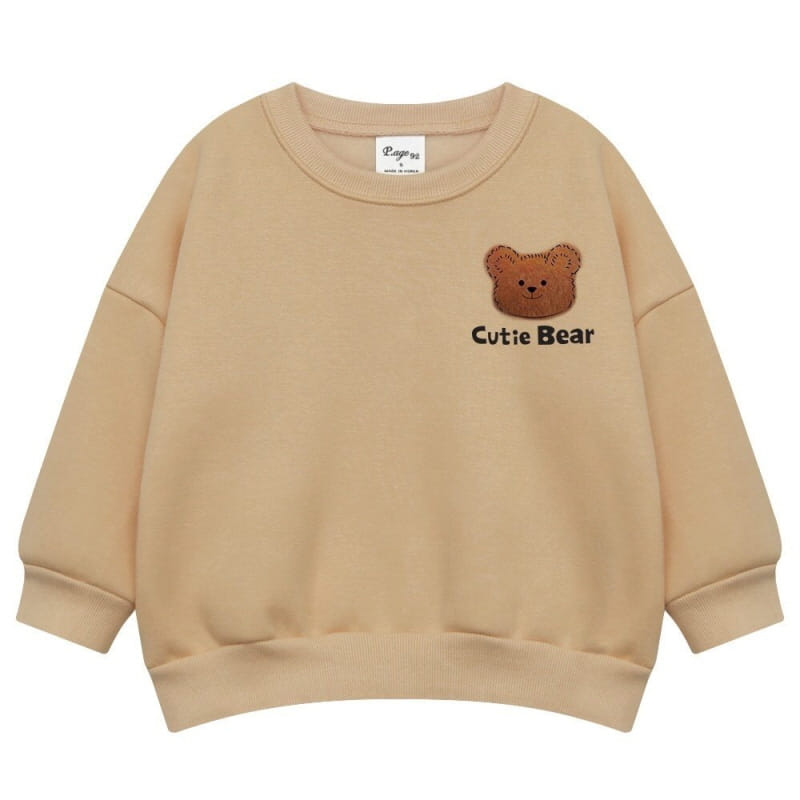Little Rabbit - Korean Children Fashion - #childofig - Fleece Cute Bear Top Bottom Set - 8