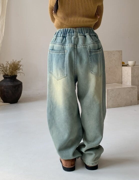 Little Rabbit - Korean Children Fashion - #kidsstore - Mink Jeans - 10