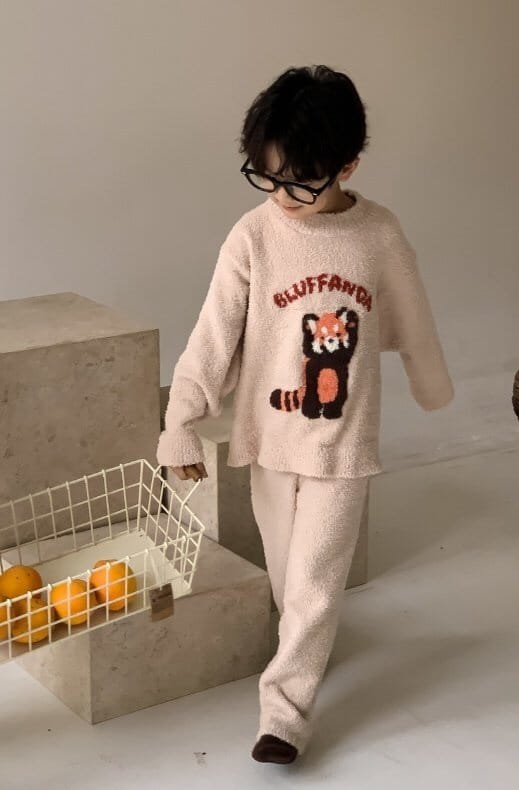 Little Rabbit - Korean Children Fashion - #toddlerclothing - Have A Good Night Top Bottom Set - 3