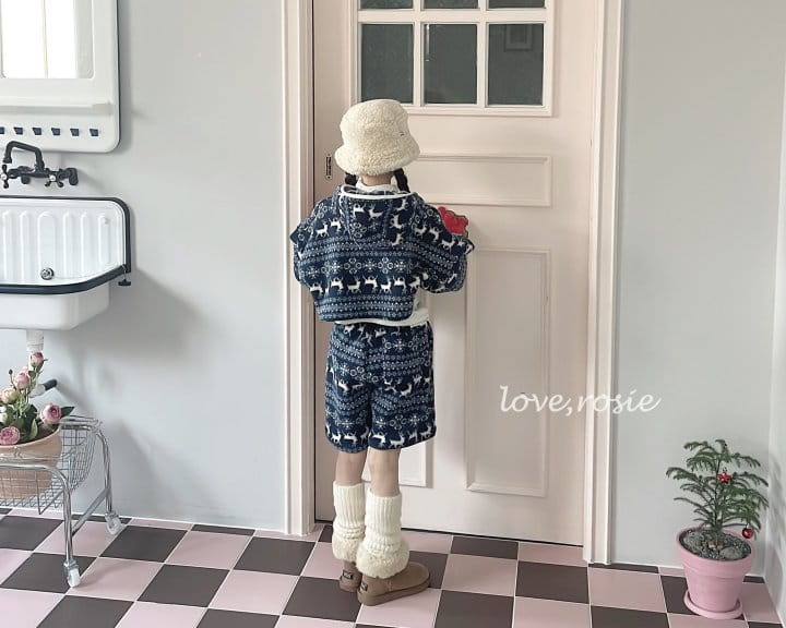 Love Rosie - Korean Children Fashion - #Kfashion4kids - Nordic Fleece Half Zip-Up - 2
