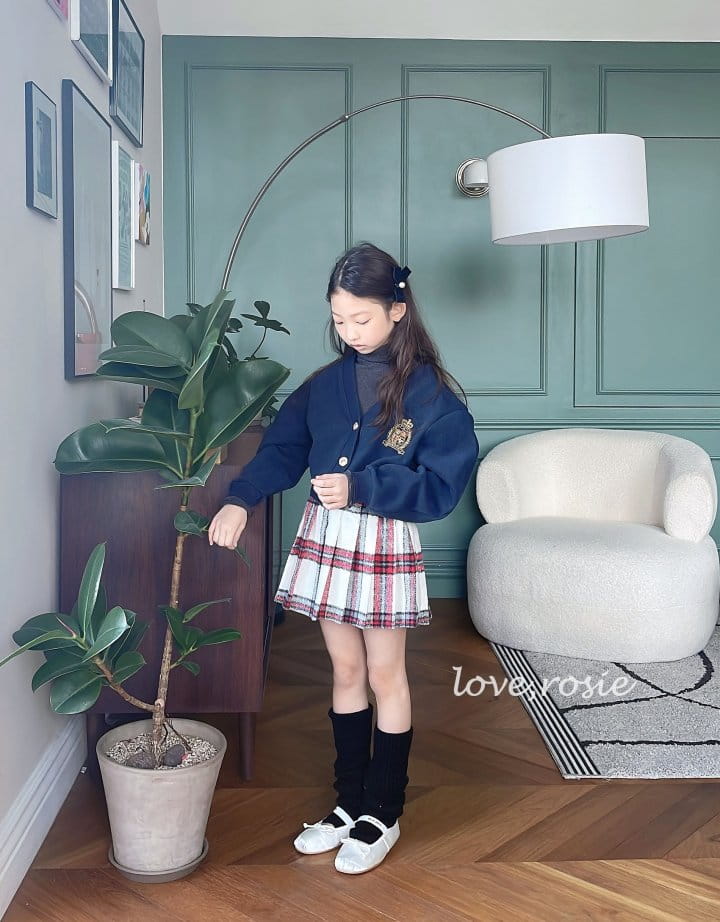 Love Rosie - Korean Children Fashion - #childrensboutique - Tartan Winter Pleated Skirt - 6