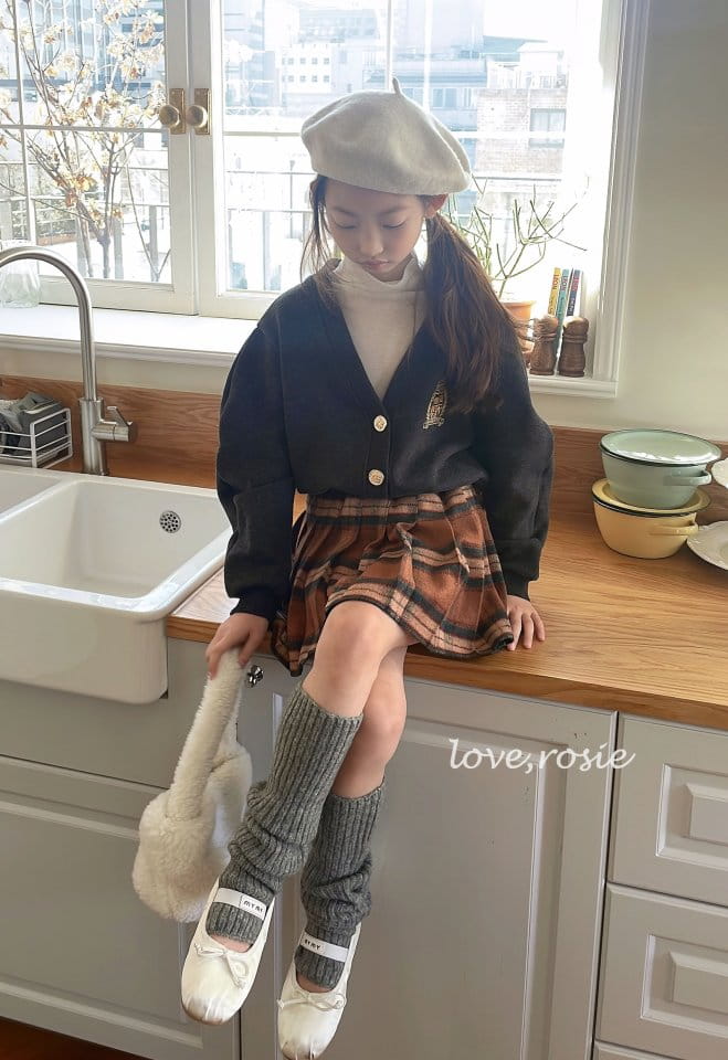 Love Rosie - Korean Children Fashion - #designkidswear - School Embroider Cardigan - 8