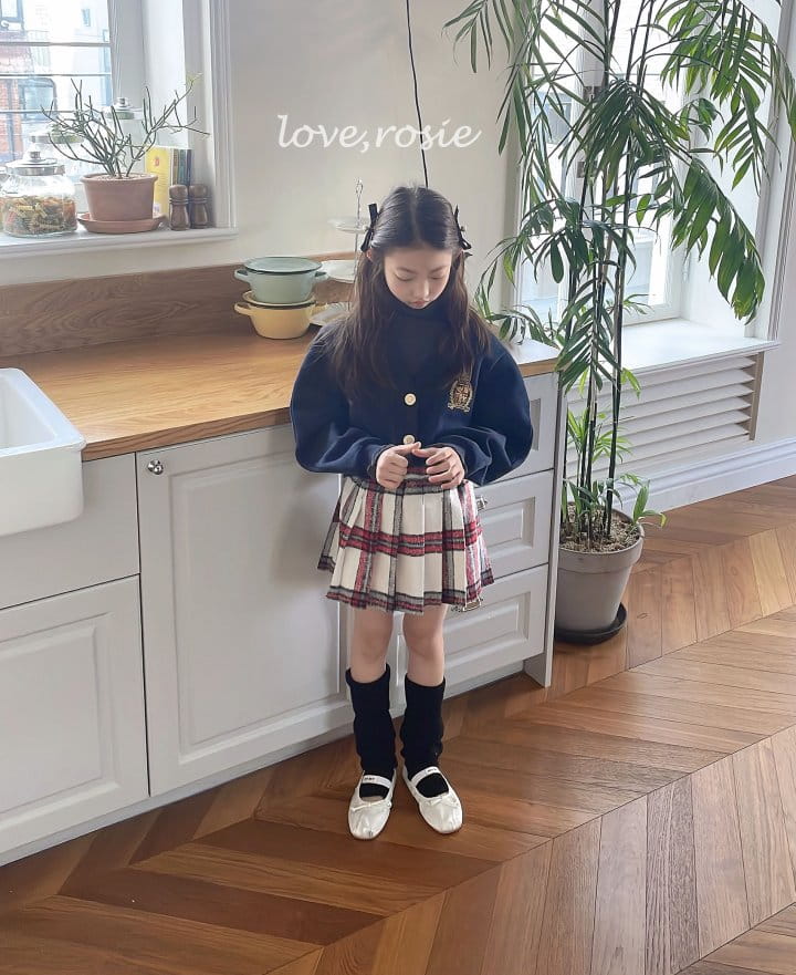 Love Rosie - Korean Children Fashion - #discoveringself - Tartan Winter Pleated Skirt - 8