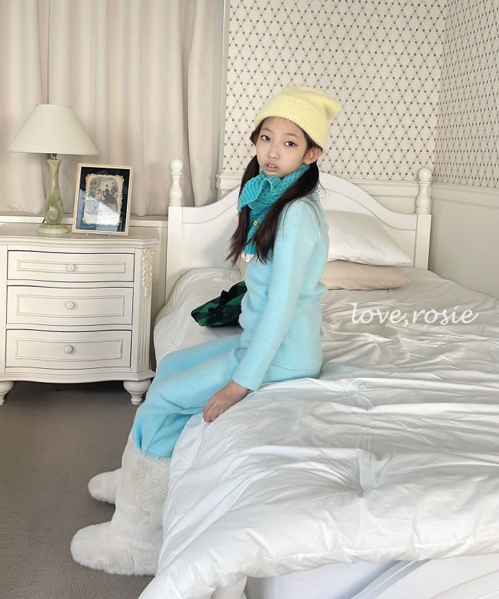 Love Rosie - Korean Children Fashion - #magicofchildhood - Cozy Pants Top Bottom Set - 4