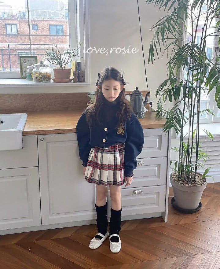 Love Rosie - Korean Children Fashion - #toddlerclothing - Tartan Winter Pleated Skirt - 4