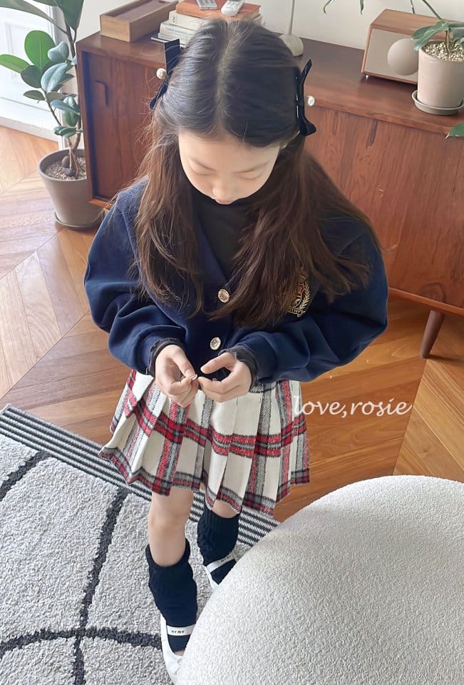 Love Rosie - Korean Children Fashion - #todddlerfashion - Tartan Winter Pleated Skirt - 2
