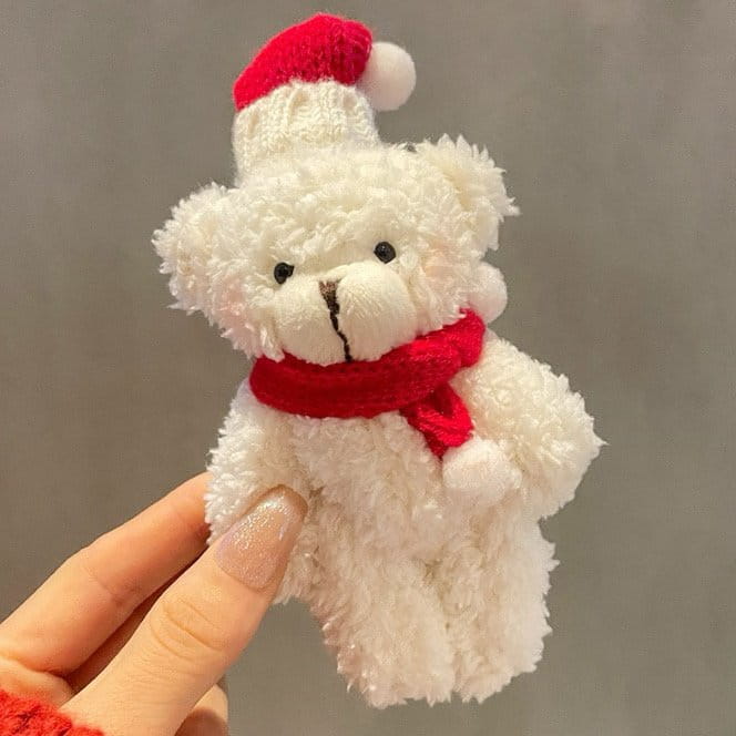 Miso - Korean Children Fashion - #kidsstore - Christmas Bear Keyring - 2