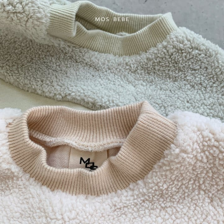 Mos Bebe - Korean Baby Fashion - #babywear - Boa Color Sweatshirt - 6