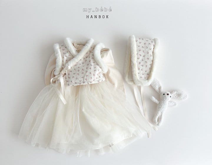 My Bebe - Korean Baby Fashion - #babyboutiqueclothing - Dress Up For New Year Ear Muffler - 12