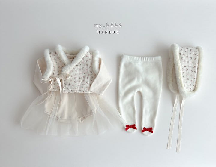 My Bebe - Korean Baby Fashion - #babyoutfit - Bebe Sha Dress Up For New Year Set - 6