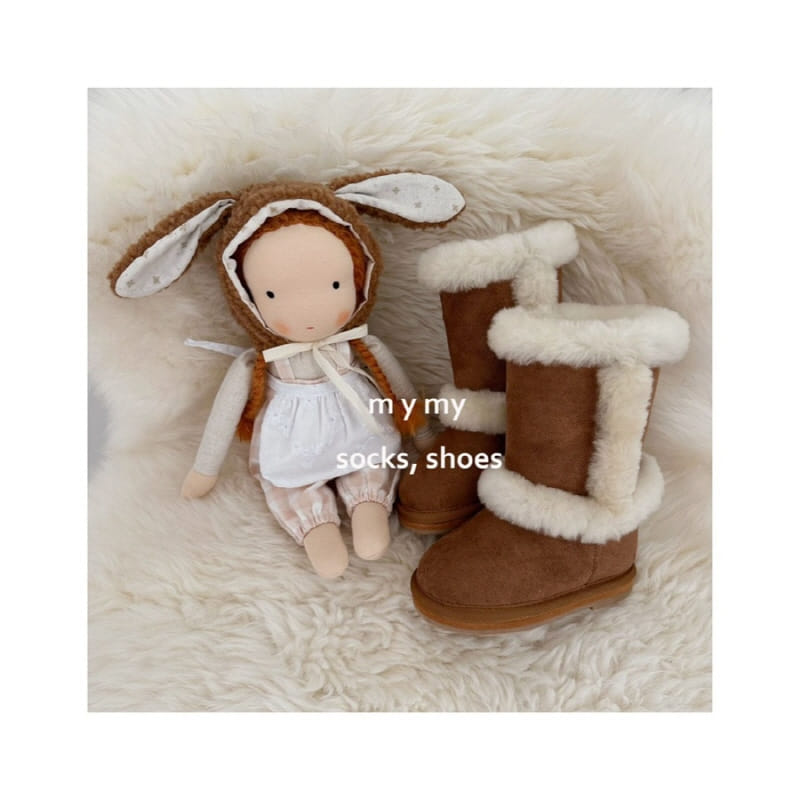 My Socks - Korean Baby Fashion - #babylifestyle - Rudolph Boots - 2