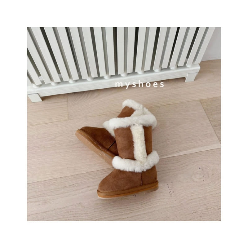 My Socks - Korean Baby Fashion - #babyoninstagram - Rudolph Boots - 3