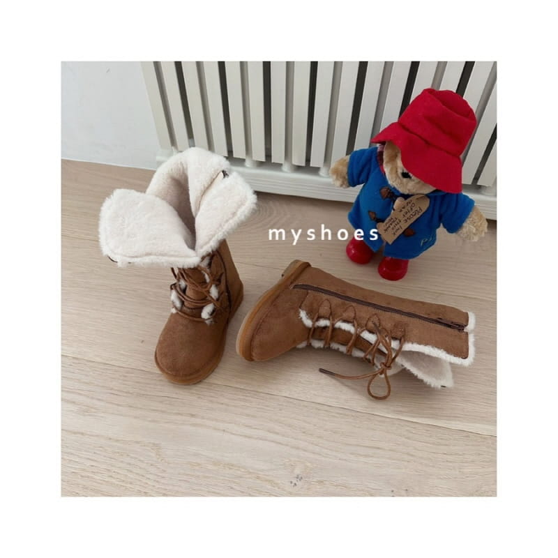 My Socks - Korean Baby Fashion - #babyoutfit - Santa Boots - 4