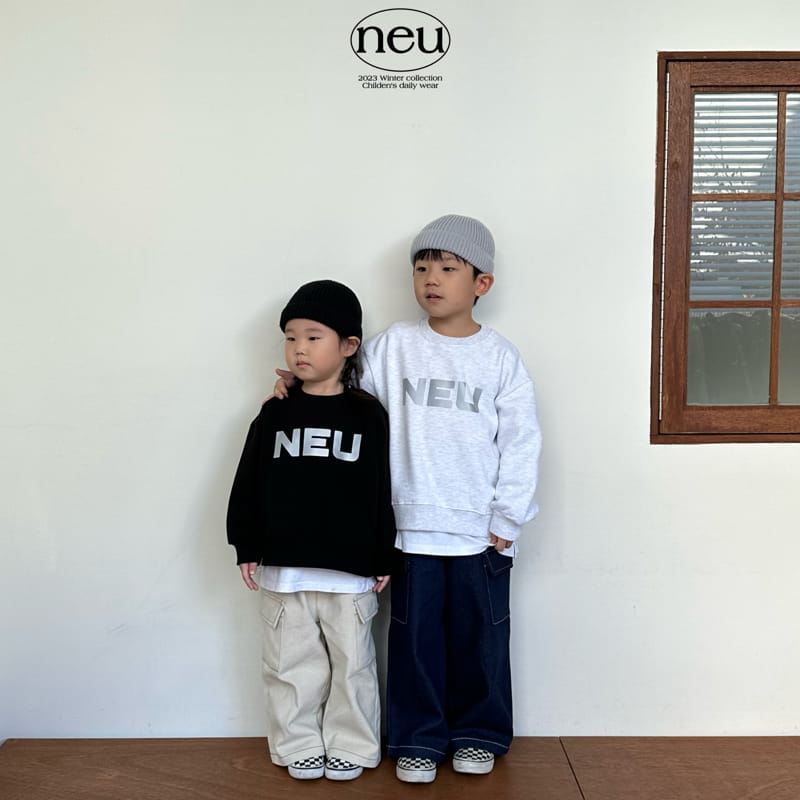Neu - Korean Children Fashion - #Kfashion4kids - Reflected Sweatshirt - 5