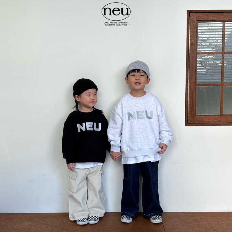 Neu - Korean Children Fashion - #kidsstore - Reflected Sweatshirt - 3