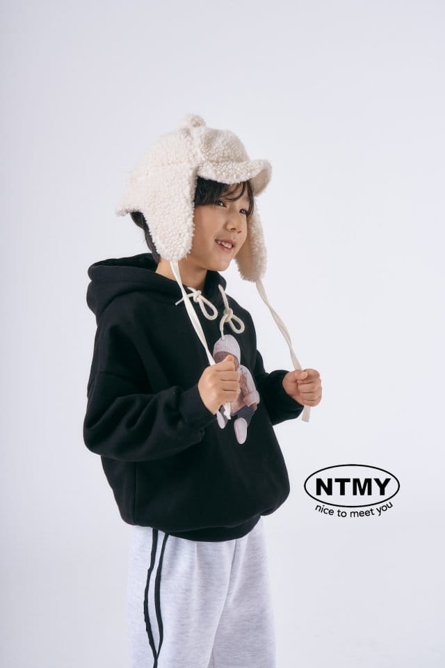 Nice To Meet You - Korean Children Fashion - #childofig - Beanie Bear Hoody - 11