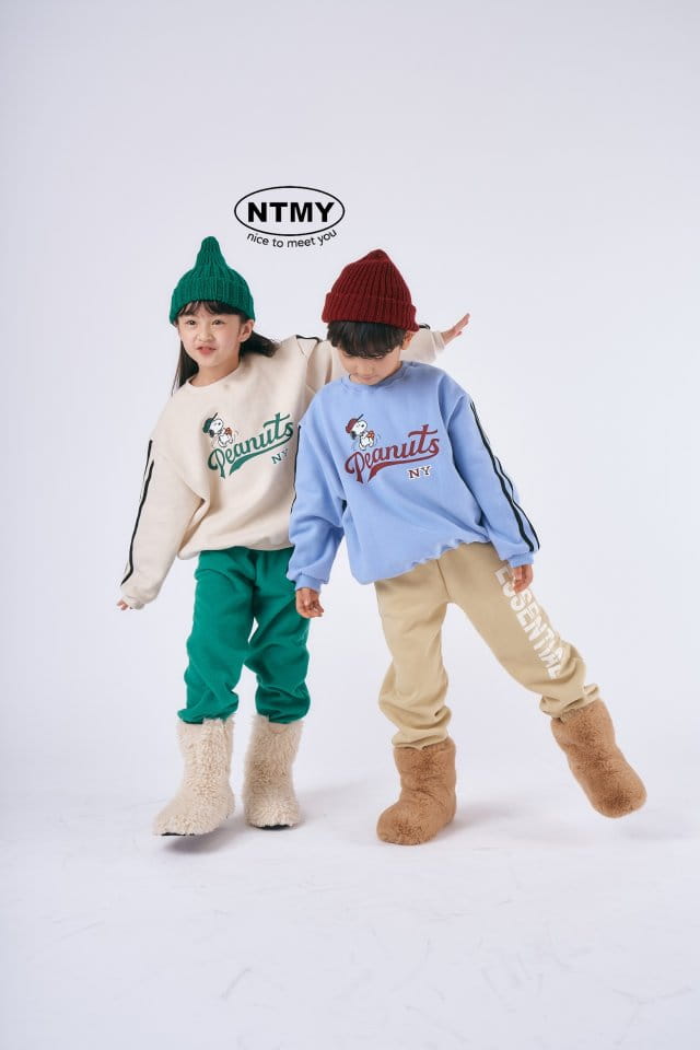 Nice To Meet You - Korean Children Fashion - #childofig - Peanut Sweatshirt - 7