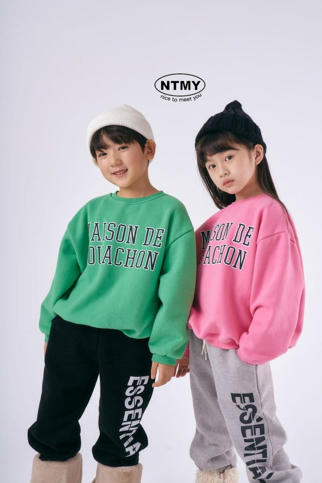 Nice To Meet You - Korean Children Fashion - #childofig - Maison Sweatshirt