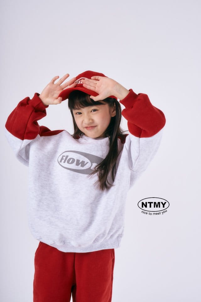 Nice To Meet You - Korean Children Fashion - #childrensboutique - Flow Sweatshirt - 9