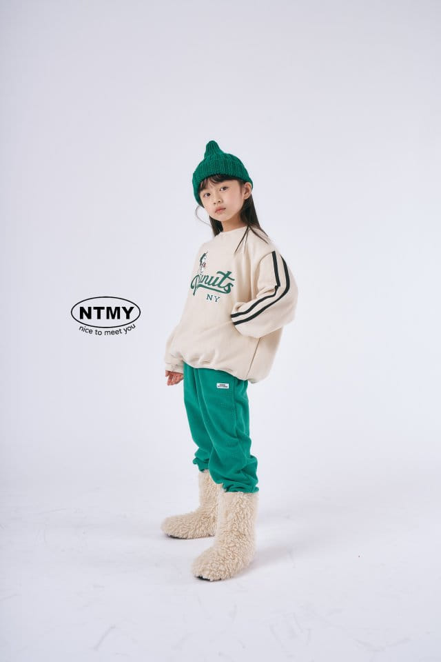 Nice To Meet You - Korean Children Fashion - #designkidswear - Peanut Sweatshirt - 9