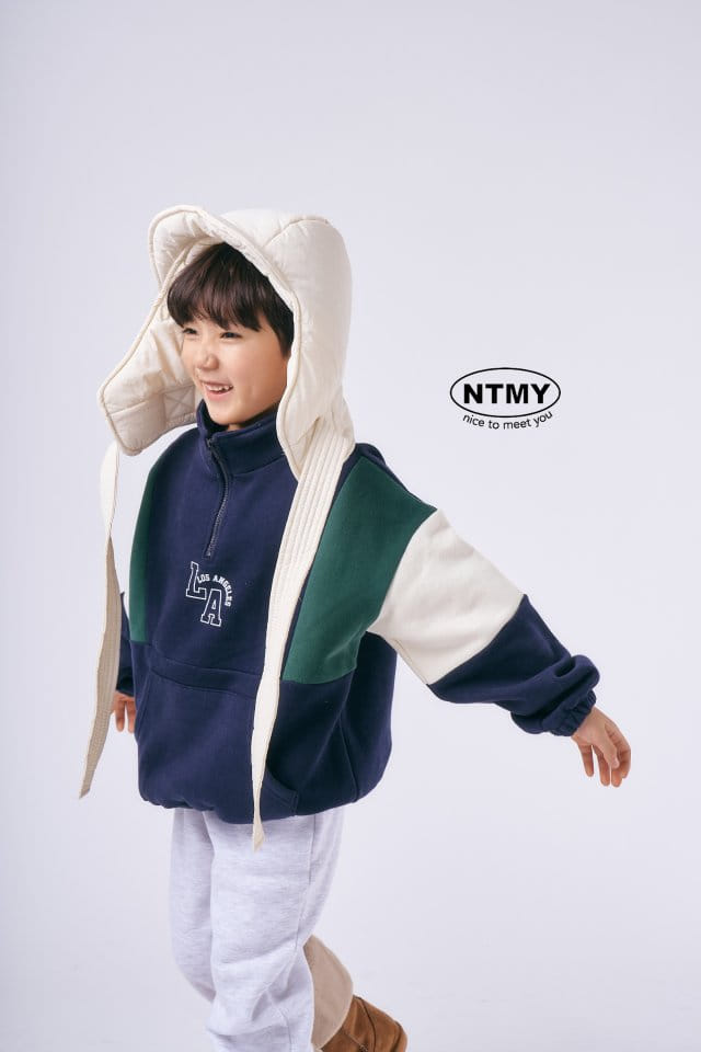 Nice To Meet You - Korean Children Fashion - #designkidswear - La Color Zip-Up Sweatshirt - 2