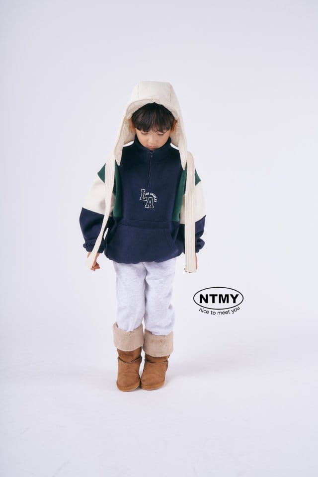 Nice To Meet You - Korean Children Fashion - #discoveringself - La Color Zip-Up Sweatshirt - 3