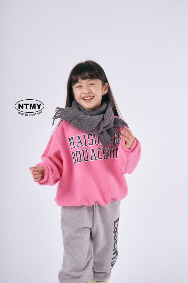 Nice To Meet You - Korean Children Fashion - #fashionkids - Maison Sweatshirt - 5